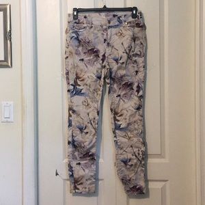 Chico’s floral jeggings
